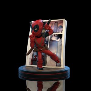 QMx Deadpool 4D Q-Fig Diorama
